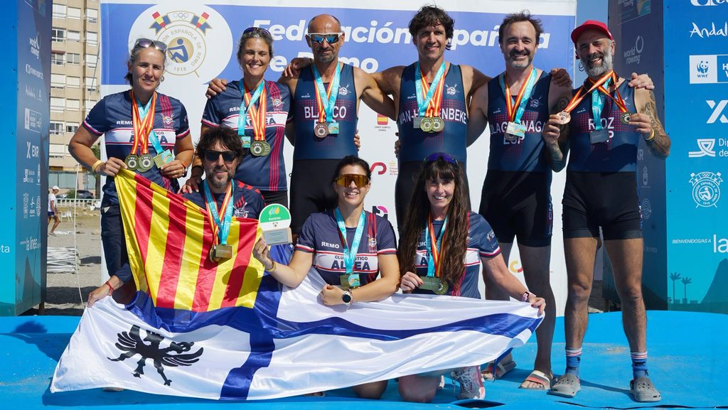 El Club Nàutic d’Altea, millor equip femení del campionat després d’un gran Europeu i Nacional de Rem de Mar